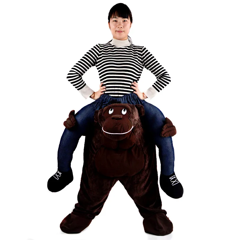 Strength Factory Amazon Hot Selling Gorilla bei ren Pants Figurine Cartoon Clothing Atmosphere Clothing Magic Pants