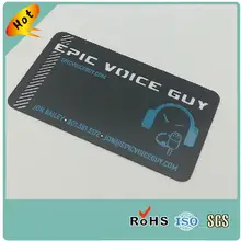 Высококачественный настраиваемый лазер с гравировкой матовый черный металл из нержавеющей стали визитная карточка