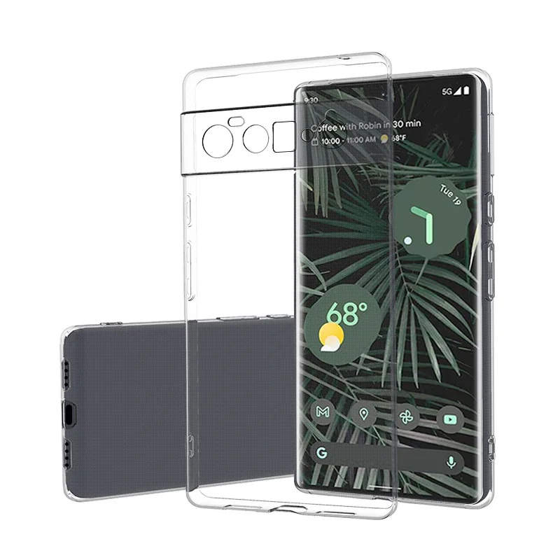 Case for Pixel 6 Ultra Thin Clear Cover For Google Pixel6 Pro 5A XL 5 4A 5G 4 3A 3 XL mobile phone cases with card holder