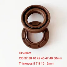 

28x37x7 28x38x7/10 28x40x7/8/10 28x42x7/8/10 28x45x7/8/10 28x47x7/8/10 28x48x7/8/10 28x50x7/8/10/12 FKM Rubber TC Oil Seal