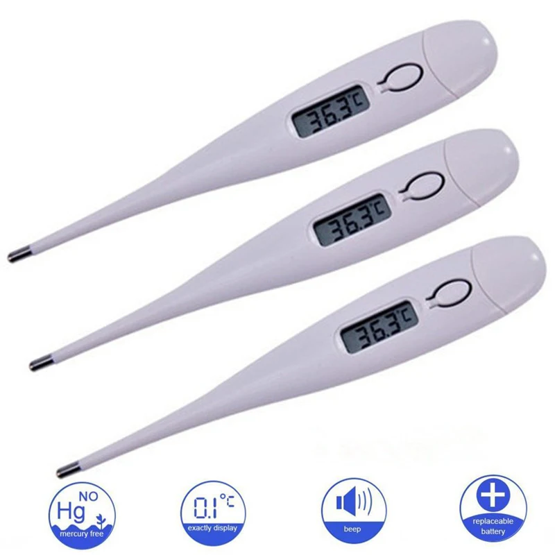 

Baby Thermometer Digital Measuring Tool of Kid Baby Infant LCD Display Electronic Thermometer for Infants Adult Human