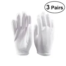 6 шт. защитные рабочие перчатки мягкие легкие хлопковые перчатки для парикмахерских садоводства уход за кожей массаж промышленные рабочие