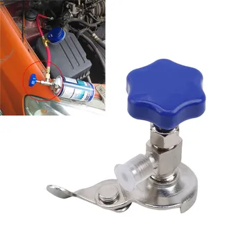 

Car Air Conditioning AC Cooling Equment R134a R12 Refrigerant Freon Opener Tools 340 Red Bottle Opener Car Repair Tool