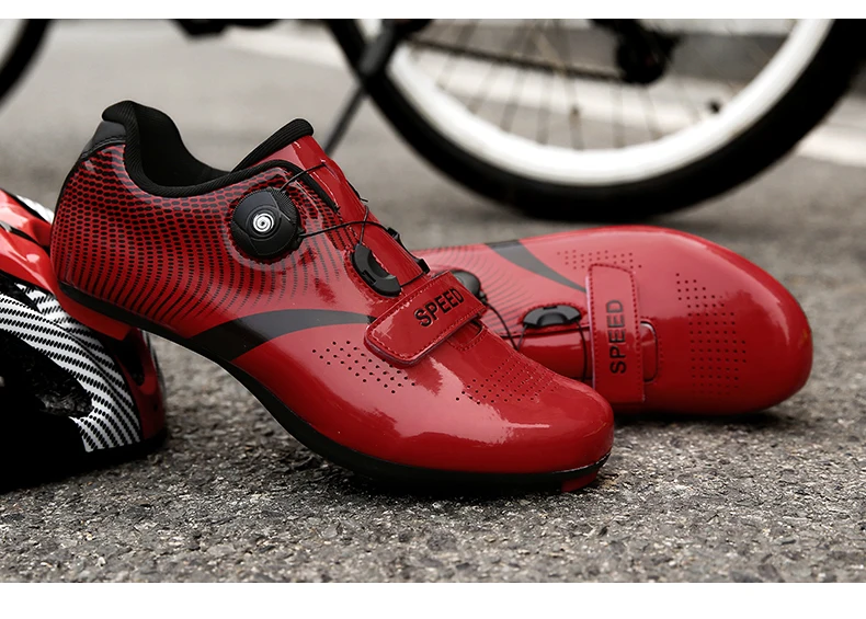 New Arrival Large Size Cycling Shoes Unisex Athletic Self-Lock MTB Bicycle Shoes Racing Road Bike Sports Shoes Zapatos Bicicleta