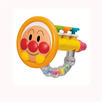 

Cartoon bread Superman baby baby small horn playing hand ringing musical instrument toy funny gift