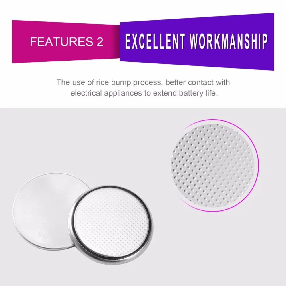 Leise DL1620 3V Button Cell Lithium Battery for Watch Remote Controls Computers PDAs Calculators Cameras Compact 5pcs/lot