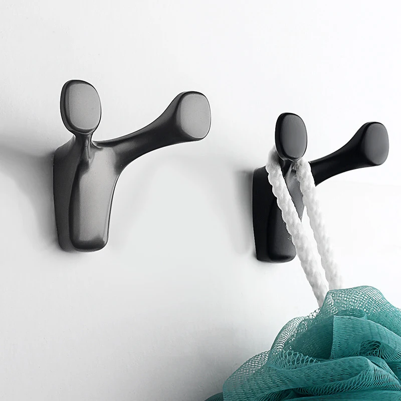 

Simple Luxurious Horn Shaped Creative Coat Hook Wall Mounted Key Storage Hook Coat Towel Rack