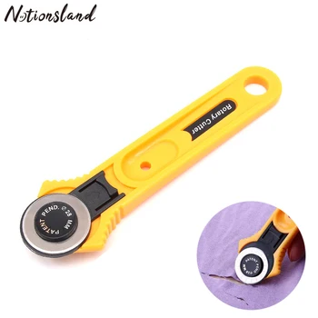 

28mm Rotary Cutter DIY Patchwork Fabric Leather Cutting Tool Circular Cutter Blade Sewing Quilting Leathercraft Tool