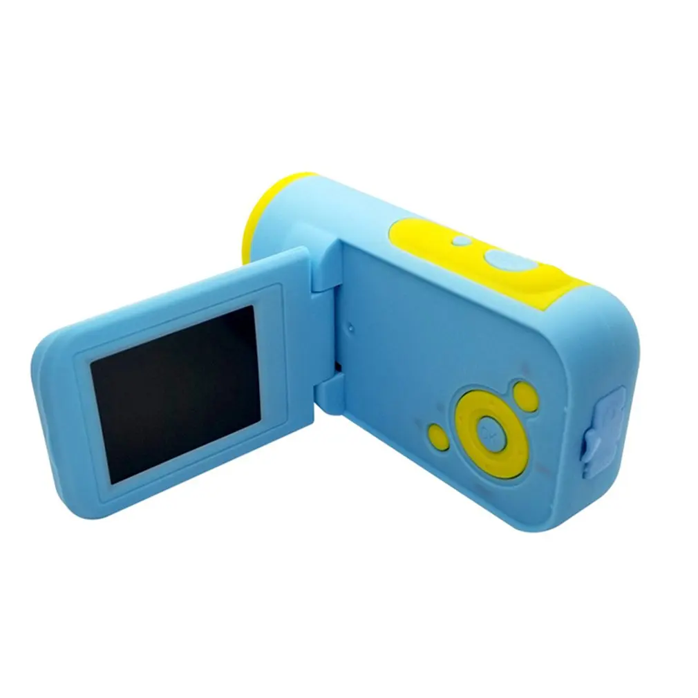 blue D10 новая детская камера Мини HD цифровая камера детская игрушка SLR Камера мультфильм дети цифровая камера - Цвет: blue
