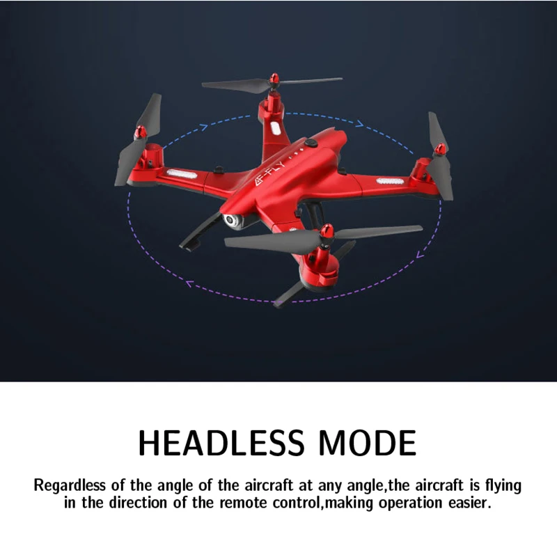 Складной WiFi Радиоуправляемый Дрон с камерой HD RC вертолет с передачей в режиме реального времени высокого Hover RC Квадрокоптер с безголовым режимом# E
