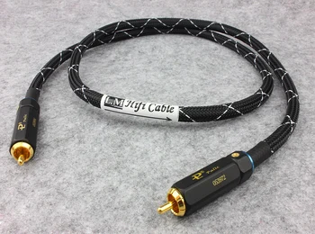 

Hifi Audio Video 75ohm Digital Coaxial DAC Press amplifier decoder RCA Male to Male cable Stereo TV Audio speaker Digital line
