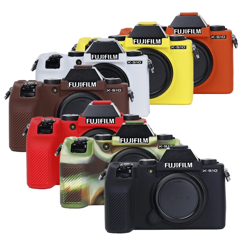 Мягкий силиконовый чехол резиновый для камеры Fujifilm XS10 | Электроника