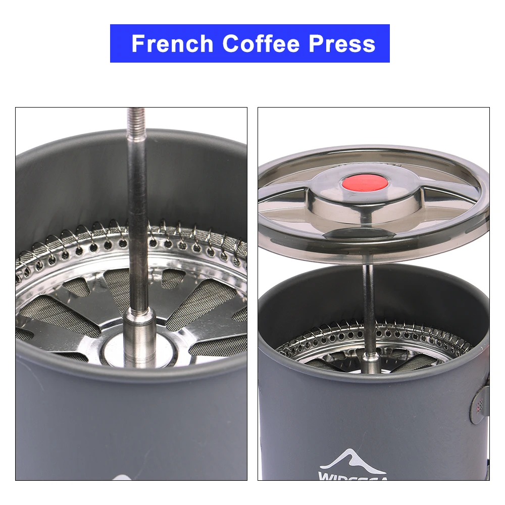 French Press Camping, Camping Coffee Pot, Outdoor Coffee Pot