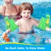 Rooxin Pool Buoys Baby Swimming Ring Arm Inflatable Circle Pool Float Swim Training Flamingo Watermelon Dinosaur Pool Party Toys ► Photo 2/6