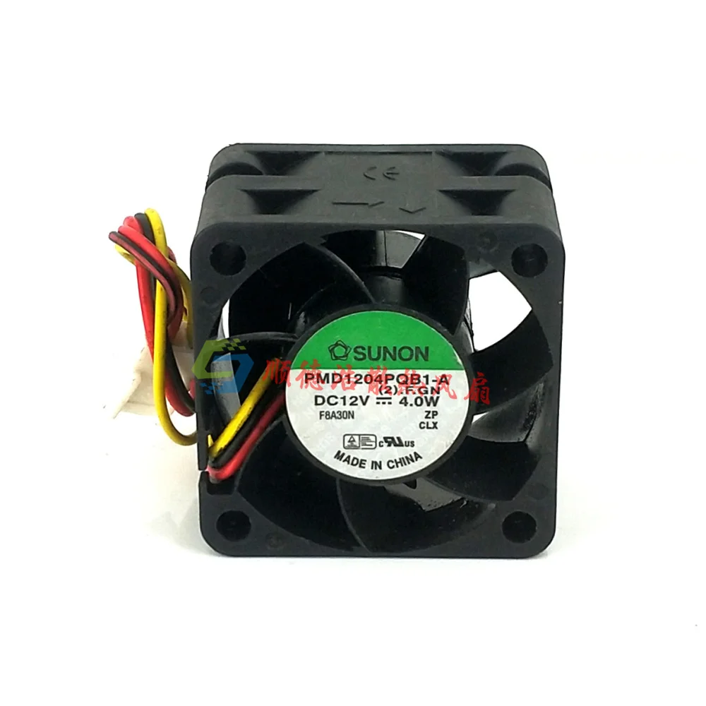 Новый оригинальный 4028 PMD1204PQB1-A 12V 4W с двумя шариками объемный Вентилятор