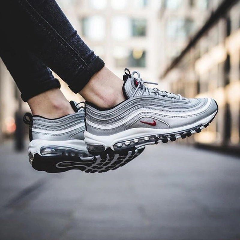 Nike Air Max 97 SH калейдоскоп Новое поступление женские кроссовки с воздушной подушкой Оригинальные кроссовки# CI1508-400