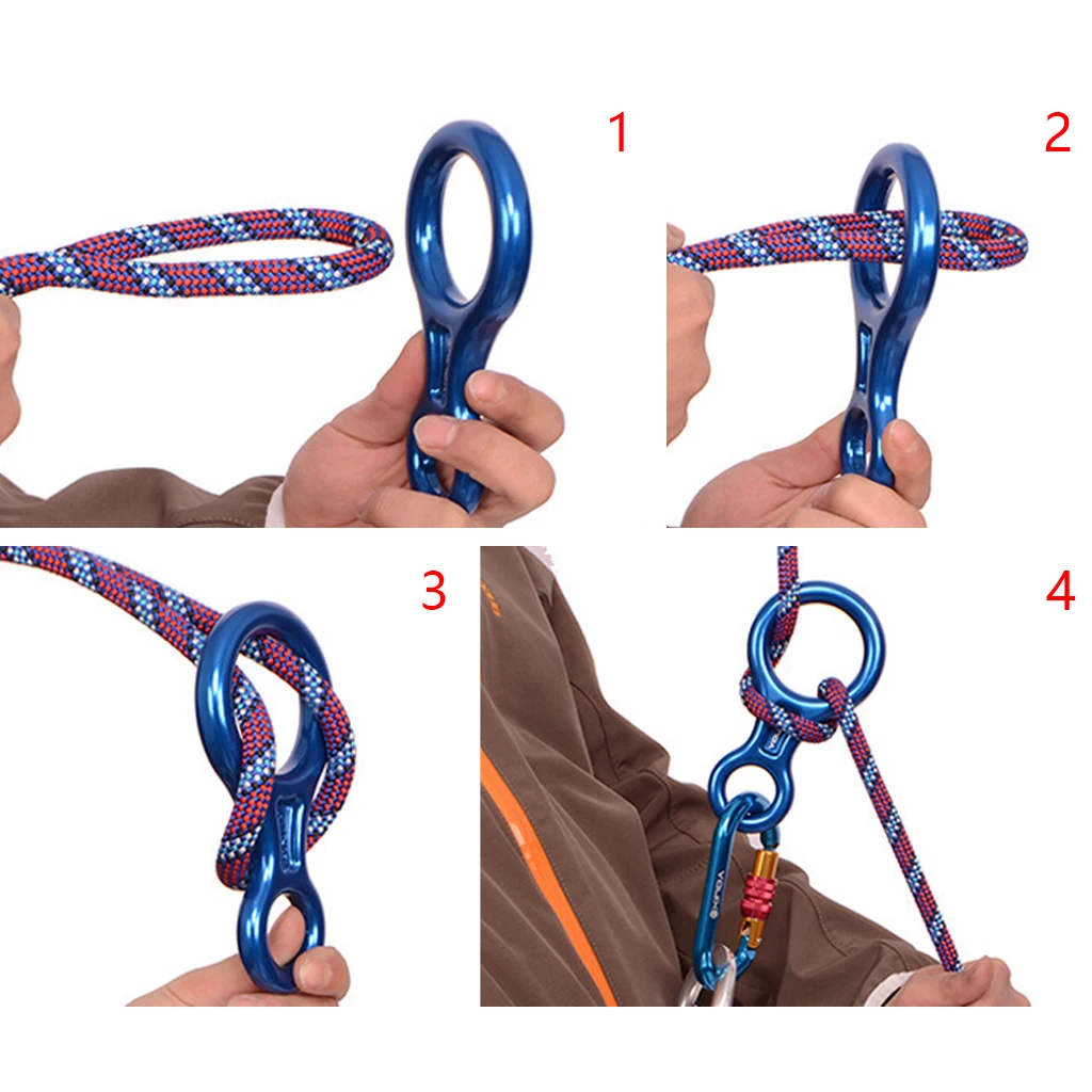3 шт. 35KN Рисунок 8 Belay устройств скалолазание альпинизма рэппеллинг кольцо