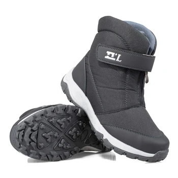 

2020 Winter Men Boots waterproof Men Snow Boots non-slip Winter Shoes thick fur boots for man size 36 - 46