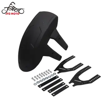 

For YAMAHA SUZUKI KAWASAKI HONDA GSXR MT R1 R6 Motorcycle Universal Black Plastic Rear Fender Fairing Mud Guard MudGuard