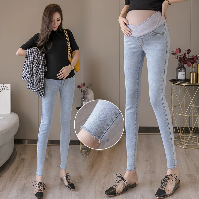 light maternity jeans