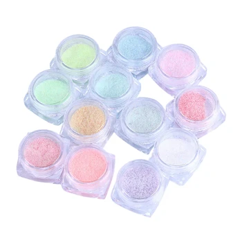 

12 Color/Set Icing Confectionery Color Powder Nail Art Decoration