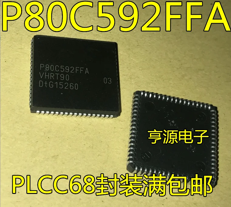 100% новый и оригинальный P80C592 P80C592FFA PLCC-68 8 | Электроника