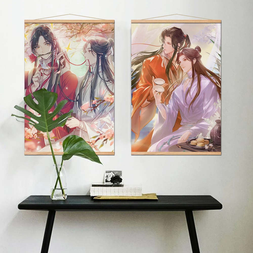 Pinturas Shen Yuan Jogo do Olho Poster Neutro Anime Canvas Pintura Arte  Imagem Decoração Home