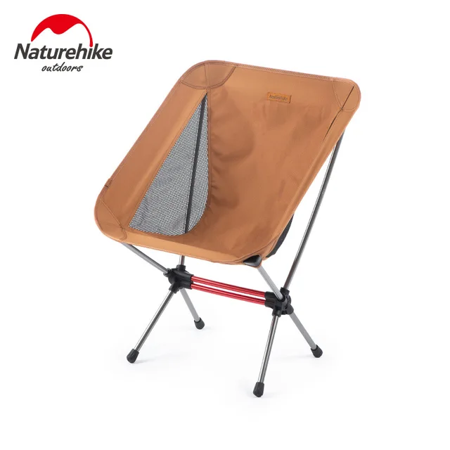 Outdoor Folding Chair Portable Leisure Sketching Beach Camping Fishing Aluminum Alloy Moon Chair 2