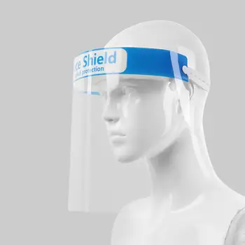 

Face Protective Shield Double-sided Comfortable Full Face Protection Cover Anti Fog Mask Cooking Nursing Protective Film