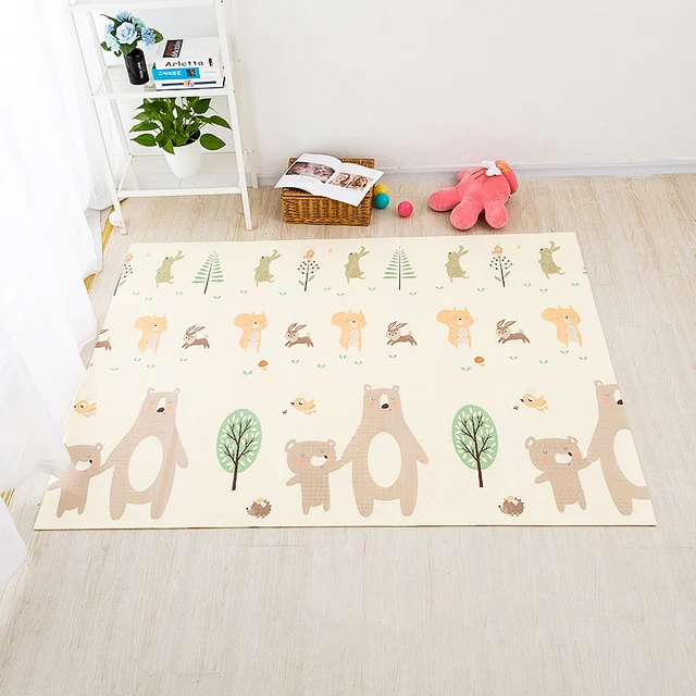 Educational XPE Baby Play Mat Folding Pad Kids Crawling Rug Children Waterproof Toddler Carpet in The Nursery Activity Gym Game 4