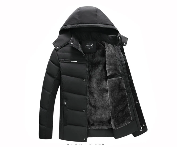 Парка, мужские пальто, зимняя куртка, Мужская Утепленная водонепроницаемая верхняя одежда с капюшоном, теплое пальто, Мужская одежда, повседневное Мужское пальто