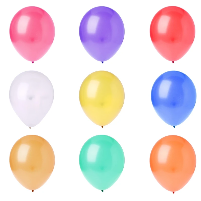 

10pcs Pearl 10 Inch Balloons Inflatable Ball Wedding Party Decoration Balloons