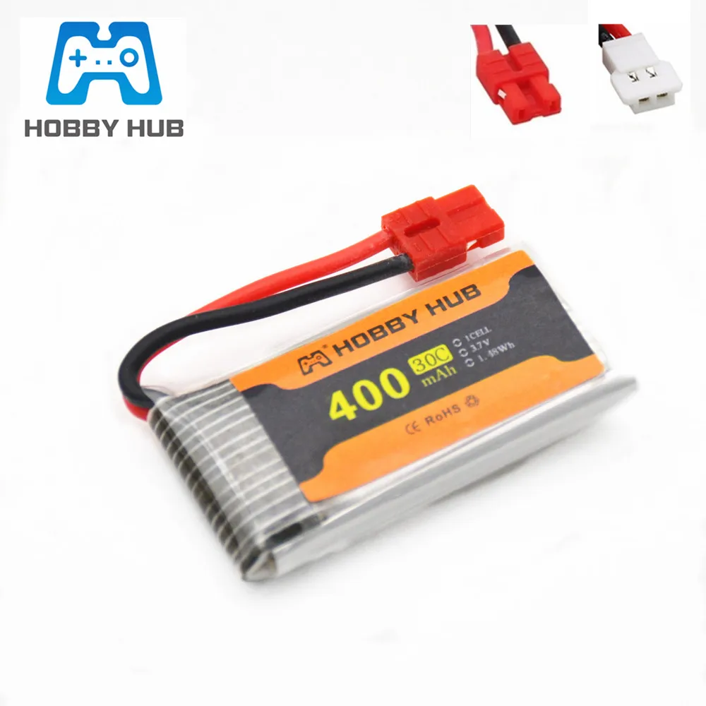 Литий-полимерный аккумулятор 3 7 в 400 мАч для SYMA X15 X5A-1 X15C X15W H31 X4 H107 KY101 E33C E33 U816A V252 H6C RC