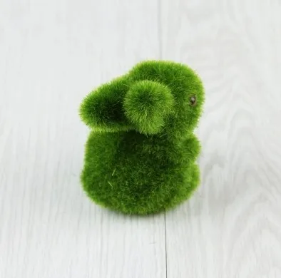 2pcs,Artificial Moss foam Rabbits,DIY Wedding party Garden Home Micro Landscape Decoration Accessories,birthday kids gift favor 2pcs,Artificial Moss foam Rabbits,DIY Wedding party Garden Home Micro Landscape Decoration Accessories,birthday kids gift favor