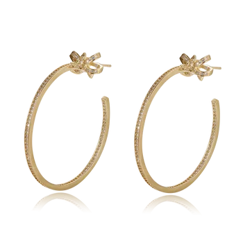 

Fahmi 2020 New Popular 100% 925 Sterling Silver Gold Earrings1-25High Quality Original Jewellery For Women Party Wedding Gift