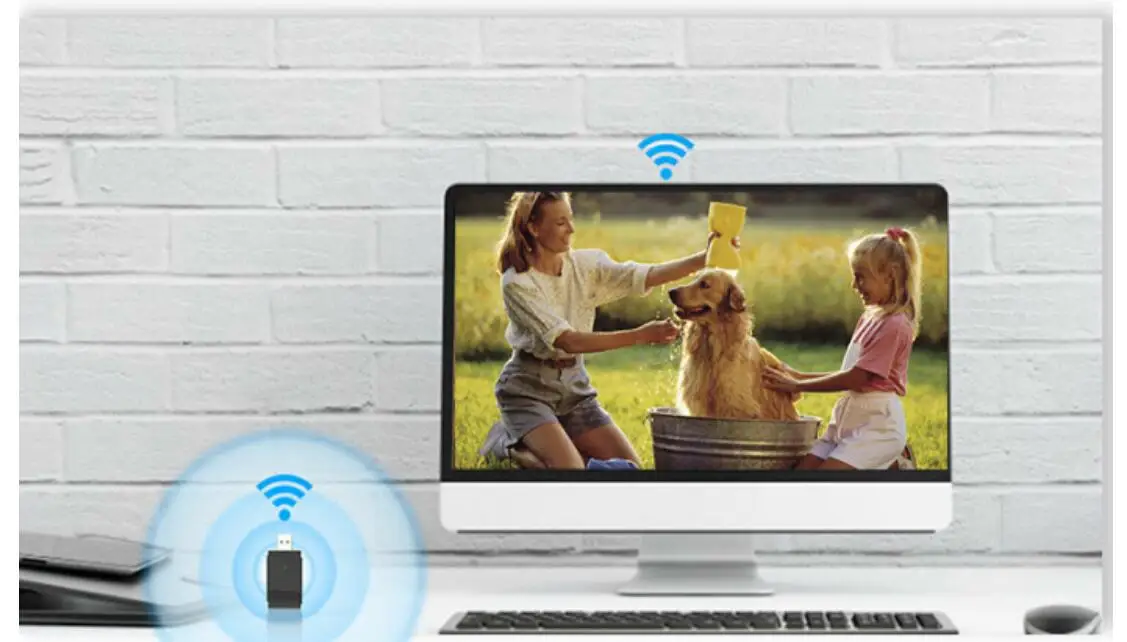 Беспроводной USB Wifi адаптер 1200 Мбит/с 2,4G 5G PC Bluetooth 5,0 адаптер Lan Wifi Приемник ключ беспроводной Bluetooth передатчик