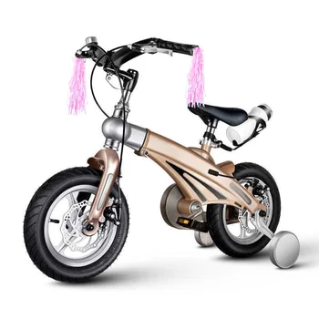 

6 Pairs of Children Bike Handlebar Streamers Bicycle Grips Tassels Ribbons Baby Carrier Accessories