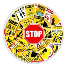 

10/30/50PCS Road Guide Logo Graffiti Waterproof Sticker Gift Toy Guitar Skateboard Laptop Suitcase Decal Sticker Wholesale