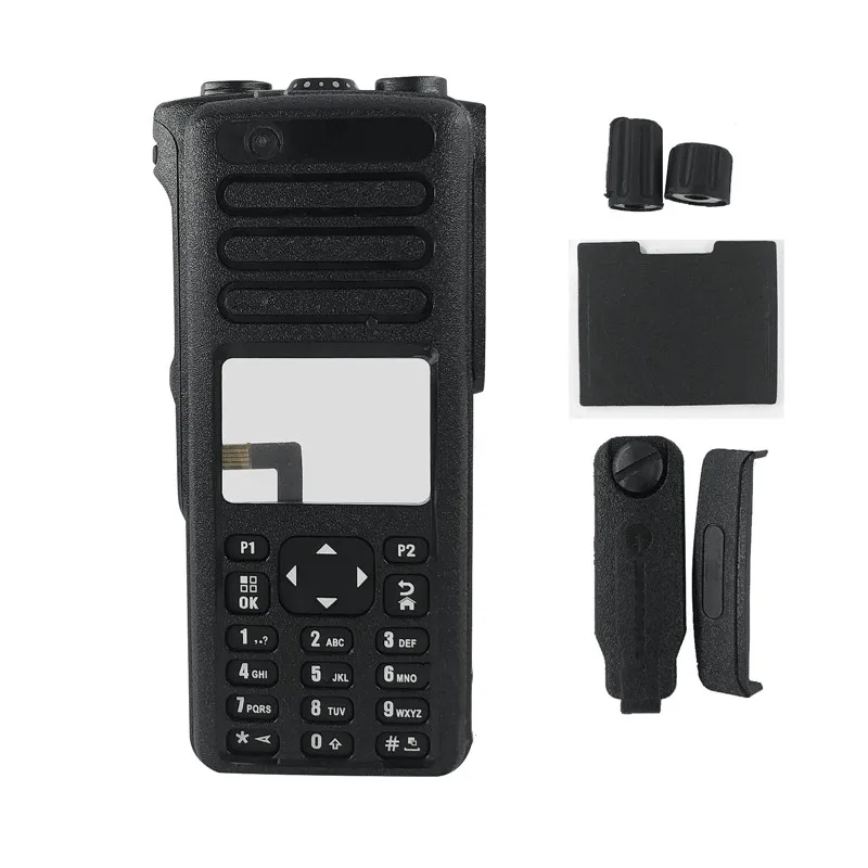 Replacement Housing Case Front Cover kit With Speaker For  DP4800 DP4801 XPR7550 DGP8550 XPR7580 Two Way Radio
