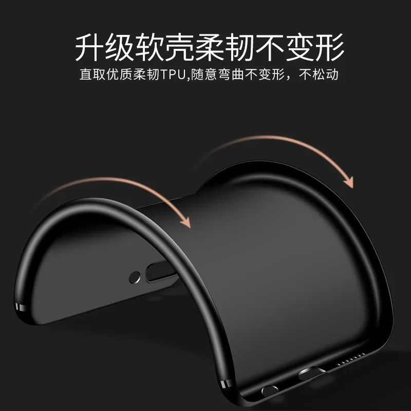 ТПУ силиконовый чехол для Meizu 16T чехол ультра тонкий бампер чехол для Meizu 16T матовая простая задняя крышка