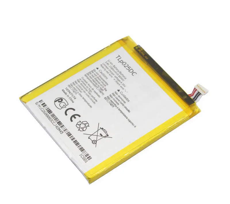 1x2580 mAh/9.80Wh TLp025DC Аккумулятор для Alcatel One Touch Pixi 4 6,0 OT-8050 8050D OT 9001D 9001A 9001X+ набор инструментов для ремонта