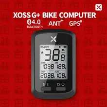 XOSS G+ gps велосипедный компьютер дорожный велосипед Водонепроницаемый IPX7 Bluetooth 4,0 ANT+ цифровой датчик частоты вращения Спидометр с фоновой подсветкой