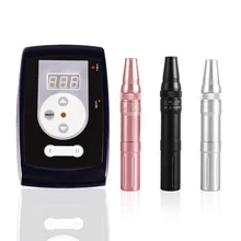 Набор для перманентного макияжа, три цвета на выбор, швейцарский мотор, ротационная машинка для татуировки, ручка, принадлежности для татуировки, Прямая поставка