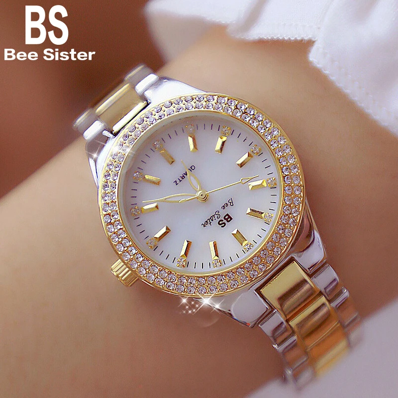 2019 Luxury Brand lady Crystal Watch 