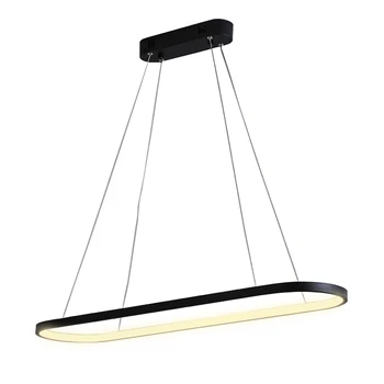 

Post Modern LED Pendant Lights Minimalist Black/White Hanging Lamp For Dining Room Living Room Decoration Stylish Office Lights