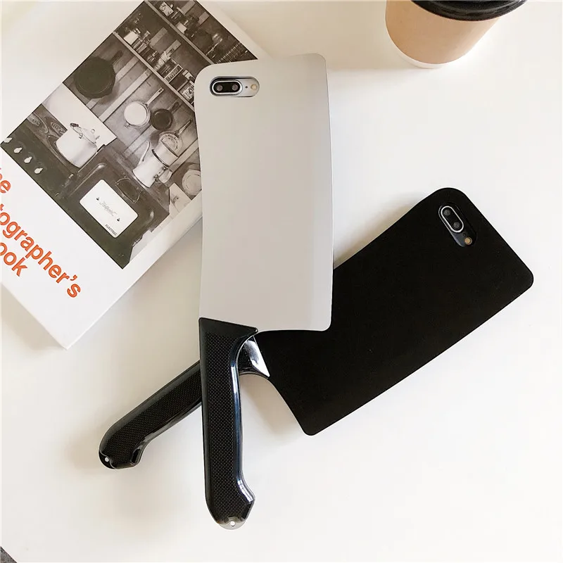 

3D Kitchen Knife Phone Case Coque For Huawei P40 Plus P30 Lite P20 Mate 30 20 10 Pro Nova5T P smart z Honor X10 Max 8X 8A 9X 10I