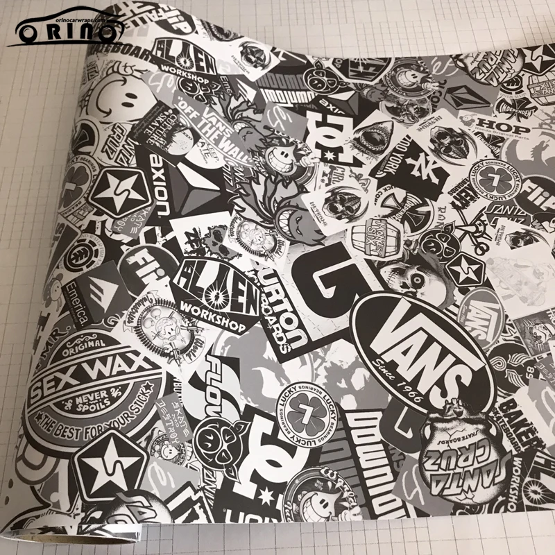JDM Sticker Bomb Vinyl Wrap Sticker-6