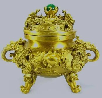 

Copper kowloon incense incensing events copper santalwood furnace Small apotropaic