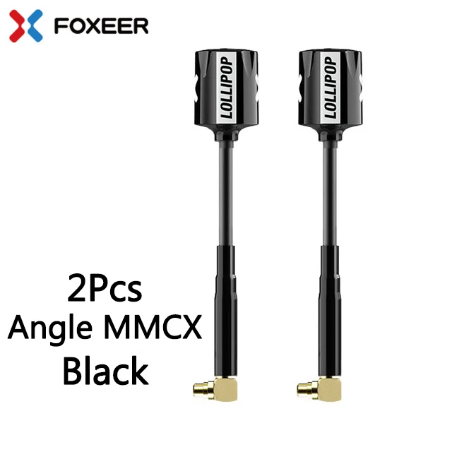 2pcs Black MMCX A V4
