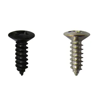 

50pcs Acoustic Guitar Electric Guitar Guard Screw Electric Bass Panel Screw Musical Stringed Instruments Parts & Accessories